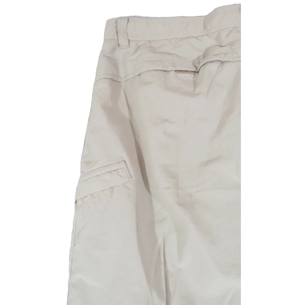 The North Face Cargo Pants Mens 36 Tan Nylon Climb Trail Hiking Outdoor Utility